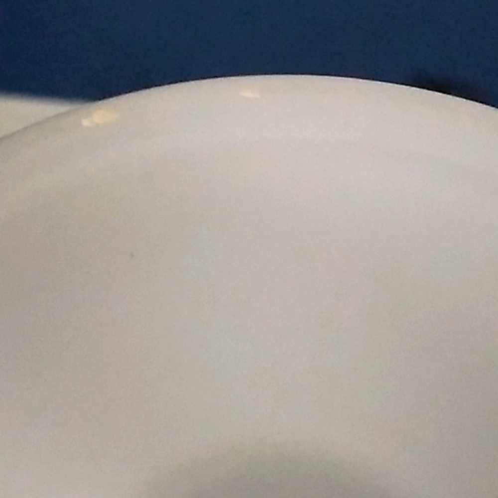Vintage Blue Heaven milkglass coffee mug circa 1960's - Picture 8 of 9